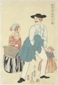 Couple français avec fille