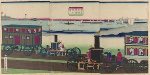 Locomotives à vapeur en voyage
