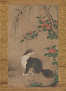 Chat musqué, seconde moitié du 16ème siècle - Uto Gyoshi