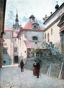 Jirska Ulice, Prague, illustration de 