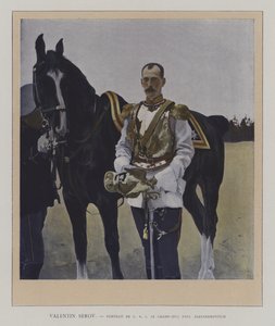 Portrait du Grand-Duc Paul Alexandrovitch de Russie - Valentin Aleksandrovich (after) Serov