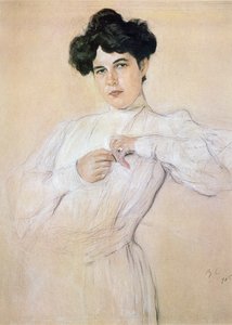 Maria Pavlovna Botkina - Valentin Aleksandrovich Serov