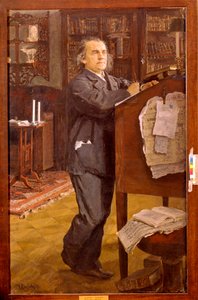 Portrait du compositeur Alexander Serov (1820-1871)