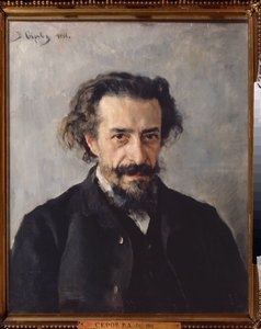 Portrait du compositeur Pavel Ivanovich Blaramberg - Valentin Aleksandrovich Serov