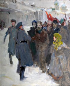 Manifestation révolutionnaire, 1906