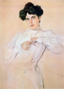 Portrait de Maria Botkina - Valentin Serov