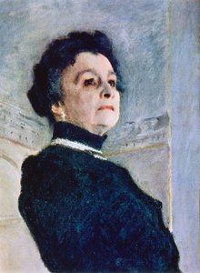 Portrait de Maria Nikolayevna Yermolova (détail), 1905 - Valentin Serov