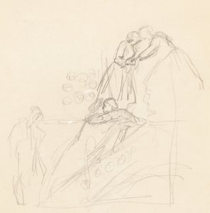 Études de figures [verso] - Valentine Cameron Prinsep