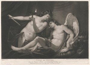 Cupidon et Psyché - Valentine Green