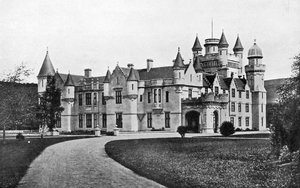 Château de Balmoral, Écosse, vers 1920