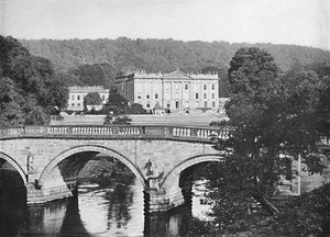 Château de Chatsworth, vers 1896