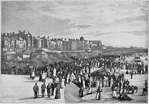 Parc marin, Southport, vers 1896