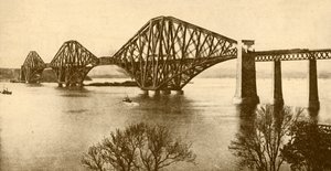 Le pont de Forth, 1930