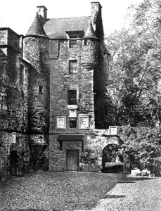 Château de Ferniehirst, Jedburgh, Borders, Écosse, 1924-1926