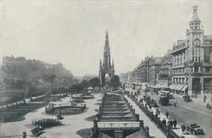 Princes Street, Édimbourg, 1910