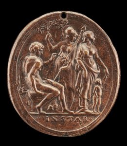 Hercule entre Minerve et Vénus
