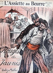 Rouges et Jaunes, couverture de L