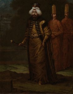 Sultan Ahmed III 1673-1736, vers 1729 - Vanmour