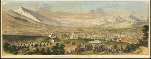 1863 vue de Salt Lake City - Various