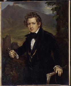 Portrait du peintre Karl Pavlovich Briullov (1799-1852)