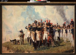 Napoléon Bonaparte sur les hauteurs de Borodino