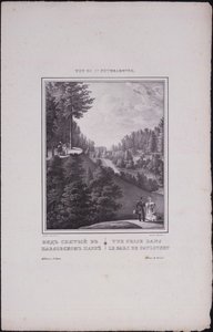 Vues de Saint-Pétersbourg. Vue du parc de Pavlovsk, 1833 - Vasili Semenovich Sadovnikov