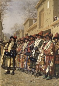 Chœur de derviches mendiant l