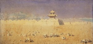 Ruines à Chuguchak, Xinjiang, 1869