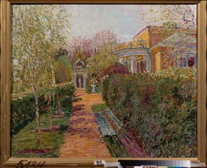 Un pavillon de thé - Vasili Vasilyevich Perepletchikov