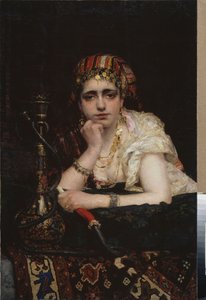 Une odalisque - Vasilij Dmitrievich Polenov