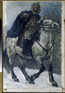 Alexandre Souvorov à cheval - Vasilij Ivanovic Surikov