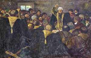 Grigory Konstantinovitch Ordjonikidze dans le Caucase du Nord - Vasily Anfimovich Krotkov