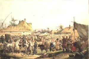 Fête de village en Ukraine