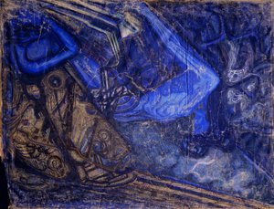 Deuil de la mort de Mikhaïl Vroubel, 1910-1911 - Vasily Ivanovich Denisov