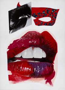 Ruban dans ses yeux, 2014 (acrylique) - Vaskeen Vaskeen