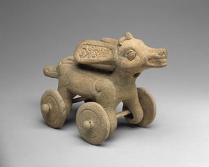 Cerf à roues, 300-900 après J.-C.
