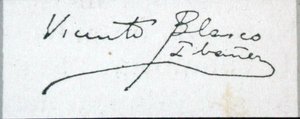 Signature du romancier