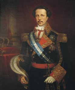 Portrait de Francisco par Asis de Borbon. 1848