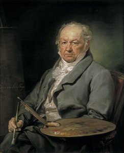 Portrait du peintre Francisco de Goya 1746-1828, 1826