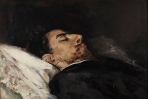 Gustavo Adolfo Bécquer sur son lit de mort