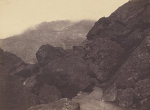 [Rochers près de Gavarnie] - Vicomte Joseph de Vigier