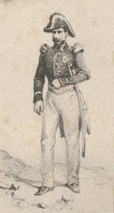 Un soldat, milieu du 19ème siècle
