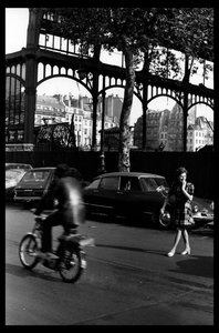 Démolition du marché central à Paris, en août 1971