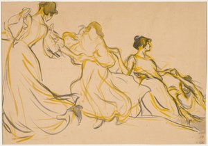 Study for the Decoration for the Salle des Fêtes for La Mairie du 11e arrondissement de Paris