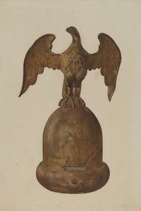 Pommeau de mât de drapeau