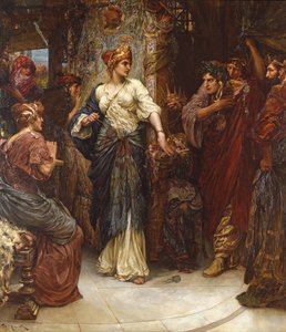 Pénélope et les prétendants, 1900 - Victor John Robertson