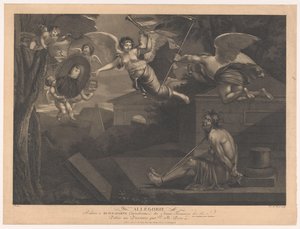 Allégorie sur Napoléon I Bonaparte - Victor Marie Picot