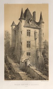 Maison Fortifiée À Uzerches (Corrèze) - Victor Petit