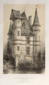 Ancien Manoir De La Fosse (Saône et Loire) - Victor Petit