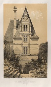 Château de la Rancière Maine et Loire, 1860 - Victor Petit